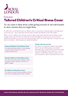 Tailored Children's Critical Illness Cover